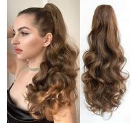 StrRid - 【FACILE E VELOCE DA USARE】L'estensione a coda di cavallo con pinza ad artiglio è molto facile da usare. Apri il pettine ad artiglio sulla parte superiore della coda di cavallo e tieni