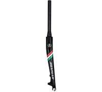STRTG 26/27,5/29 Pollici MTB Forcella,Forcella per Bicicletta/Forcella Rigida in Fibra di Carbonio 3K / Tubo Dritto 28,6 * 300 Mm/Freno A Disco/Apertura 100 Mm F,29 Inches