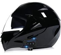 STRTG Casco Moto Modulare Bluetooth Integrato, Casco Modulare Apribile con Doppia Visiera Parasole, ECE Omologato Caschi Risposta Automatica per Uomo E Donna Adulto D,S