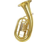 Strument Eufonio Eufonio A Chiave Piatta Che Suona Uno Strumento In Oro E Argento(Gold)