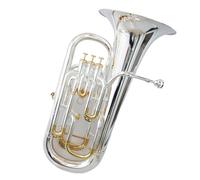 Strument Eufonio Tromba Professionale Per Eufonio A 3+1 Pistoni Accessori Placcati In Oro