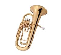 Strument Eufonio Tuba Baritona in Si Bemolle Strumento in Ottone A Tre Tasti per Principianti da Suonare E Testare
