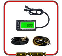 STRUMENTAZIONE DIGITALE MOTO TERMOMETRO PIAGGIO M10x1mm CONTAGIRI CONTAORE VOLT