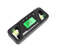 Strumenti 3 in 1 per misurare l'angolo di livello digitale con schermo LCD con base magnetica, retroilluminazione impermeabile, misuratore di livello conico inclinato MOOKEENONE