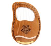 strumenti a corda Arpa 16 corde portatile piccolo mogano Okoman legno strumento musicale per principianti strumenti per arpa