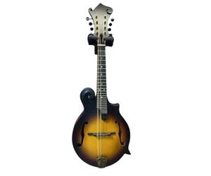 Strumenti A Mandolino Mandolino 8 Corde Con Equalizzatore In Legno Di Abete Rosso E Acero Color Tramonto