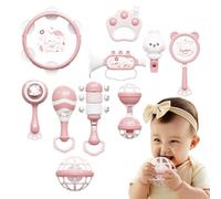 Strumenti a percussione per bambini - Set di giocattoli musicali, kit di gioco ritmico per lo sviluppo, shaker per batteria portatile colorato, creatori di suoni per attività musicali per l'a