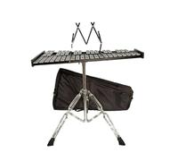 Strumenti A Percussione Professionali Con Campana Xilofono In Metallo Glockenspiel A 37 Note Per Principianti E Studenti (Color : With music stand)