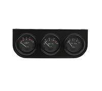 Strumenti aggiuntivi 3 in 1, motore per auto/camion, lancetta della temperatura dell'olio, pressione dell'olio, indicatore di voltaggio, indicatore della luce, indicatore del puntatore 52 mm