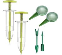 Strumenti Agricoli 1-6 pezzi Mini distributore di semi per semina Seminatrice Strumenti per trapianto Distributore di semi per giardino domestico(StyleB)
