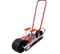 Strumenti Agricoli Doppia fila di precisione portatile con una seminatrice per erbe aromatiche, cavolo, ravanello, prezzemolo e spinaci(A)