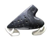 Strumenti Base Tripla Ocarina Ocarina Strumenti Musicali Professionali Offerte Accessori Ocarine Flauto (Color : Smoldering type AG)