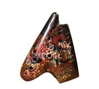 Strumenti Base Tripla Ocarina Ocarine In Ceramica Strumentazione Musicale Professionale Offre Accessori (Color : B)