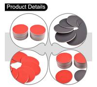 Strumenti Bowling Abrasivi Pastiglie 5 Quadri 12.7cm Compatto Facile Trasporto