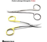Strumenti Chirurgici Forbici per Gengive a Doppia Curva LaGrange Forma ad S 2pz