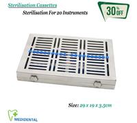 Strumenti Chirurgici Gamma Di Sterilizzazione Cassetta Vassoio Supporto Fully CE