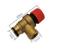 Strumenti compatibili con Valvola di sicurezza 3Bar Valvola di sicurezza a scatto Tipo filettato Universale per caldaie a gas BAXI Beretta Squirrel Immergas(2)