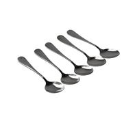 Strumenti Cucchiai Cucchiaino Cucchiaini Nero Gelato Confezione Ristoranti Utile