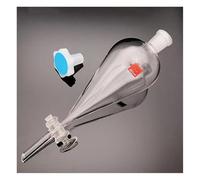 Strumenti da laboratorio e attrezzature 1 PZ 30ml A 1000ml Imbuto Conico Separatore A Forma Di Cono Con Vetro Smerigliato Vetreria Da Laboratorio In Vetro(250ml No.19 caliber)