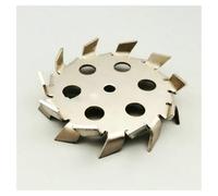 Strumenti da laboratorio e attrezzature 1 pz Lab 304 Acciaio inossidabile Tipo di dente Agitatore Disco di dispersione Piastra rotonda Dispersione Lama di agitazione con deviazione(150mm)