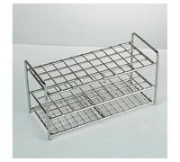 Strumenti da laboratorio e attrezzature 1 supporto for tubi Centritube in filo di acciaio inossidabile da laboratorio, 40/50 fori, for tubi di dimensioni 13/16/17/19/21/26/30/32 mm(40mm 10holes)