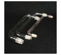Strumenti da laboratorio e attrezzature 19/26 24/29 29/32 Giunto 105 a 75 gradi Adattatore in vetro borosilicato da laboratorio Tubo piegato(Joint 19-26)