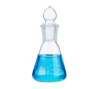 Strumenti da laboratorio e attrezzature Beuta conica graduata in vetro da 50 ml/100 ml/150 ml/250 ml con tappo for iodio(50ml)
