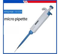 Strumenti da laboratorio - Pipette manuali portatili in plastica a canale singolo, pistola a volume regolabile, penne for pipette for liquidi a compressione variabile(10-100ul)
