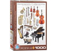 Eurographics - Puzzle Strumenti musicali dell'orchestra - 1000 Pezzi