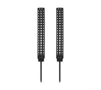 Strumenti di assistenza per l'arrampicata per piante da interno, 2 pezzi, con integrazione del palo di muschio per supportare lo sviluppo del viticcio (nero)