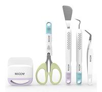 Strumenti di base per Cricut Weeding Tools Set Craft Vinile Cartoncino Crafting Strumenti di base Kit per Cricut/Silhouette/Siser/Oracal 631 651 751 Vinile