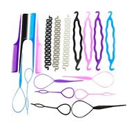 Strumenti di coda per coda di cavallo treccia francese Styling capelli chignon strumento per chignon strumento per trecce per bambini donne per principianti ragazze