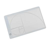 Strumenti di composizione View Finder - Strumento portatile per la guida alla cornice, Golden Ratio Composition Finder | creativo per le dimensioni della borsa per esterni, lo sketch urbano - e