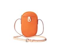 Strumenti di custodia per parrucchiere in pelle Strumenti per sacca per sacca per canna da barbiere Cinsa a spalla regolabile arancione