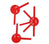 Strumenti di geometria matematica - Kit manipolativi a forma angolare, materiali per l'apprendimento della matematica | Materiale didattico accademico, all'apprendimento matematico, Risorsa