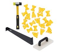 Strumenti di installazione del pavimento Kit Kit 1/4 pollici per distanziatore pavimentazione a distanza a martello a martello per martello per pavimenti in laminato rinnovamento
