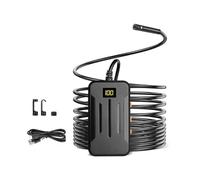 Strumenti Di Ispezione Dela Telecamera For Endoscopio Industriale Wifi Tubi Boroscopio Automobilistico Telecamera Ispezione Professionale(10m,5.5mm-Hard)