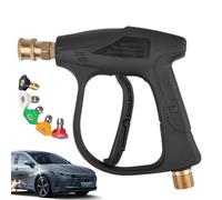Strumenti di lavaggio ad alta pressione - ugello rapido, compatta | lavaggio auto portatile, spray ad alte prestazioni (, strada, terrazza, garage, automotive), manico corto