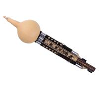 Strumenti di legno Strumenti nazionali Flauto Hulusi cinese fatto a mano tradizionale flauto Hulusi cucurbita con custodia e nodo cinese(Bb Key)