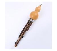 Strumenti di legno Strumenti nazionali Flauto Hulusi for principianti in Si bemolle/Do Hulusi flauto cucurbita strumento a fiato con custodia(B flat)