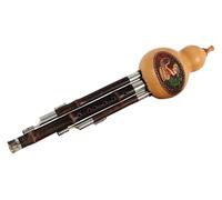 Strumenti di legno Strumenti nazionali Flauto Hulusi Hulusi etnico cinese Flauto di zucca e cucurbita for principianti Strumenti a fiato professionali(Bb Tone)