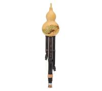 Strumenti di legno Strumenti nazionali Flauto Hulusi Professionale Suonare il flauto Hulusi Strumento musicale naturale in zucca for adulti e principianti Flauto in zucca(B flat)