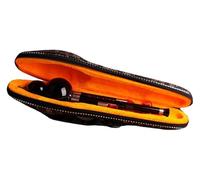 Strumenti di legno Strumenti nazionali Flauto Hulusi Strumento musicale nazionale cinese Flauto Hulusi in legno nero fatto a mano con custodia(C key)