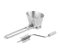 Strumenti di macinazione vegetale Zenithaur - Chopper coriandolo in acciaio inossidabile - Mulino manuale efficiente per l'uso domestico