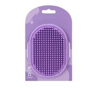 Strumenti di massaggi comodi pettine - scrubber in gomma morbida, pennello per bagno per cani | Cucciolo con capelli corti Capolla liscia, spazzola di sostenibile naturale, massaggio a secco pet
