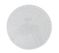 Strumenti di misurazione del disegno della bussola in acrilico semi trasparente con ricerca centrale rotonda per la tornitura della lavorazione del legno