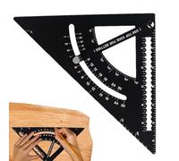 Strumenti di Misurazione per Falegnameria | Rilevatore di Angolo a 90 Gradi,a Triangolo per Layout ad Angolo Retto,Per Mobili Armadi Pavimentazione Corniciatura Lavorazione Officina Falegname Falegnam