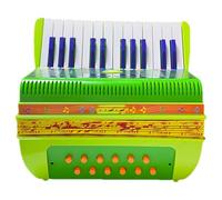 Strumenti di musica fisarmonica Strumenti di fisarmonica per bambini giocattolo, pulsante 17 chiavi 17 chiavi fisarmonica 6 basi fisarmonica giocattolo | Giocattoli esperti per bambini in età