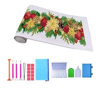 Strumenti di Pittura di Rinestina di Grandi Dimensioni 4 Pcs per Box Box per Principianti per Principianti e Professionisti con un Grande Colore di Archiviazione in scatola: Come Immagini Mostrate
