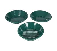 Strumenti di prospezione del kit di panning oro durevoli collezioni in plastica in plastica leggera per gli appassionati di miniere alluvionali verdi 15 pollici 15 pollici